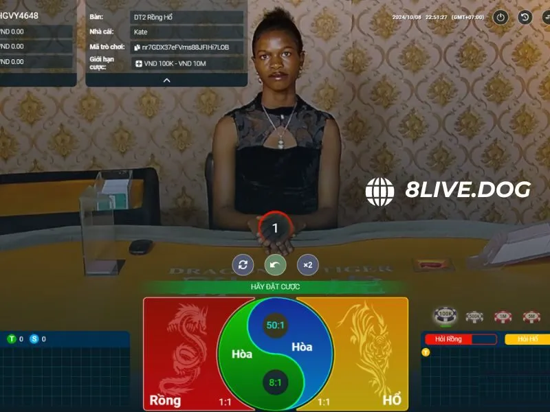 Dragon Tiger còn được gọi là game Rồng hổ