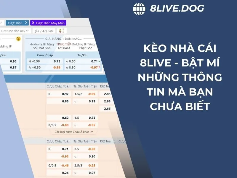 Kèo nhà cái 8live