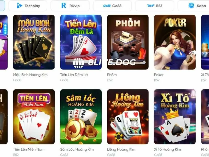 Sảnh cược cung cấp rất nhiều trò chơi hot trên thị trường