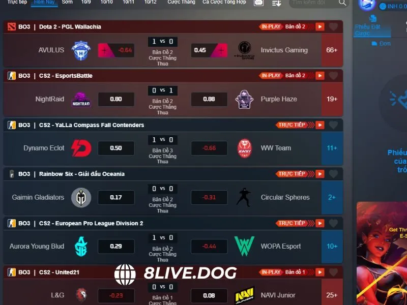 Thể thao điện tử với nhiều bộ môn khác nhau